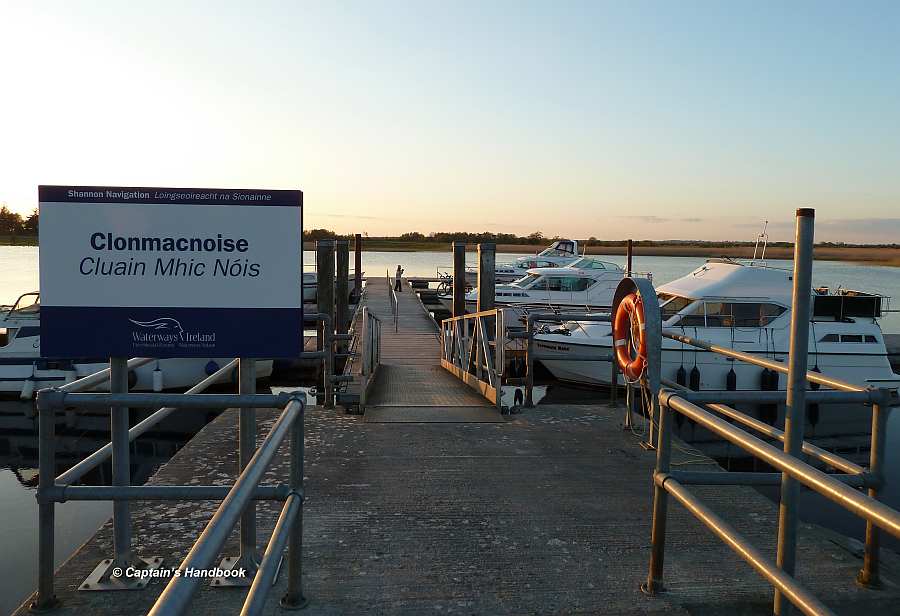 Clonmacnoise Moorings; © Captain’s Handbook; click picture to "enlarge"