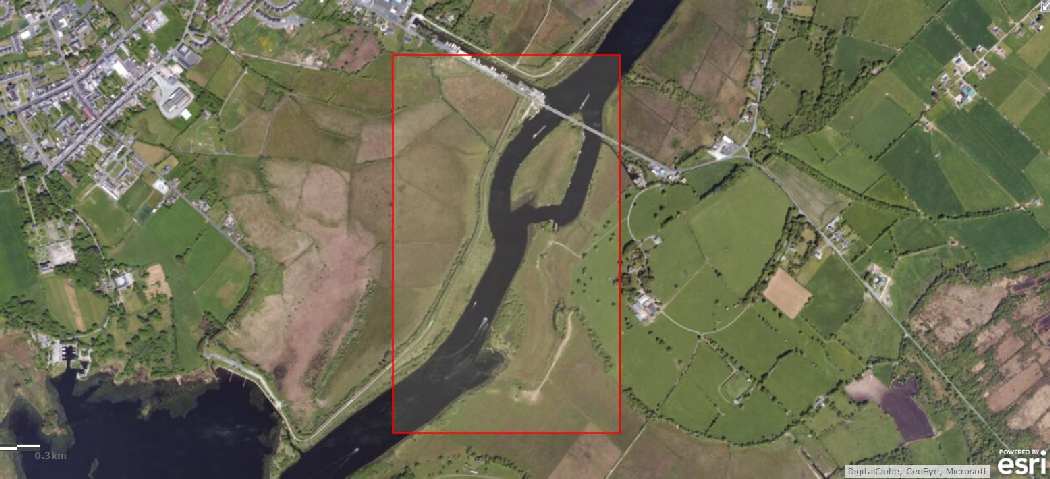 Hayes-Island Lough Derg Portumnabridge; © esri; click to Arcgis Map " Portumnabridge"