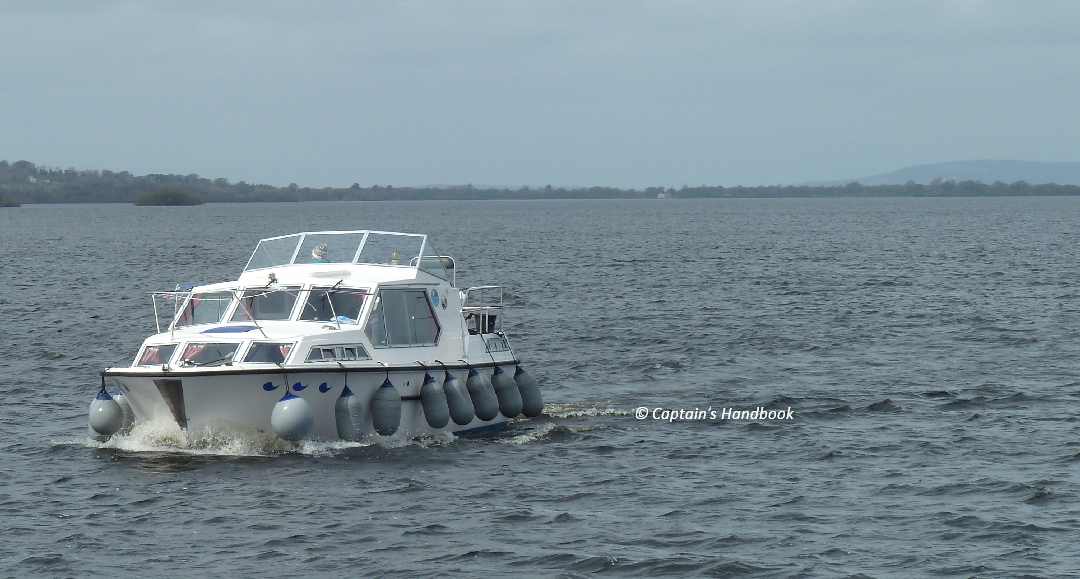 Boating on Lough Ree