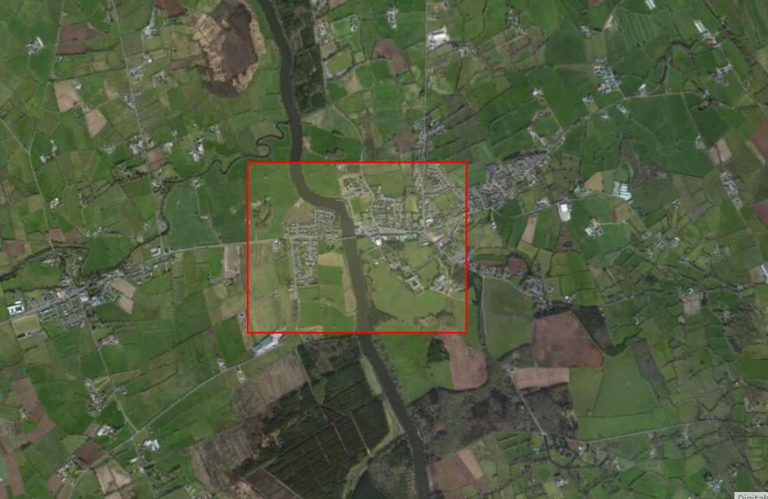 Portglenone; © esri; click to "Lough Neagh Portglenone Map "
