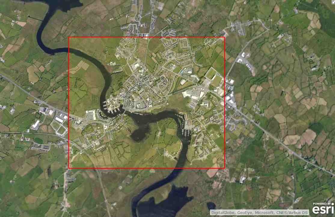 Carrick on Shannon; © esri; click picture to "esri Carrick on Shannon" Carrick on Shannon; © esri; click picture to "esri Carrick on Shannon"
