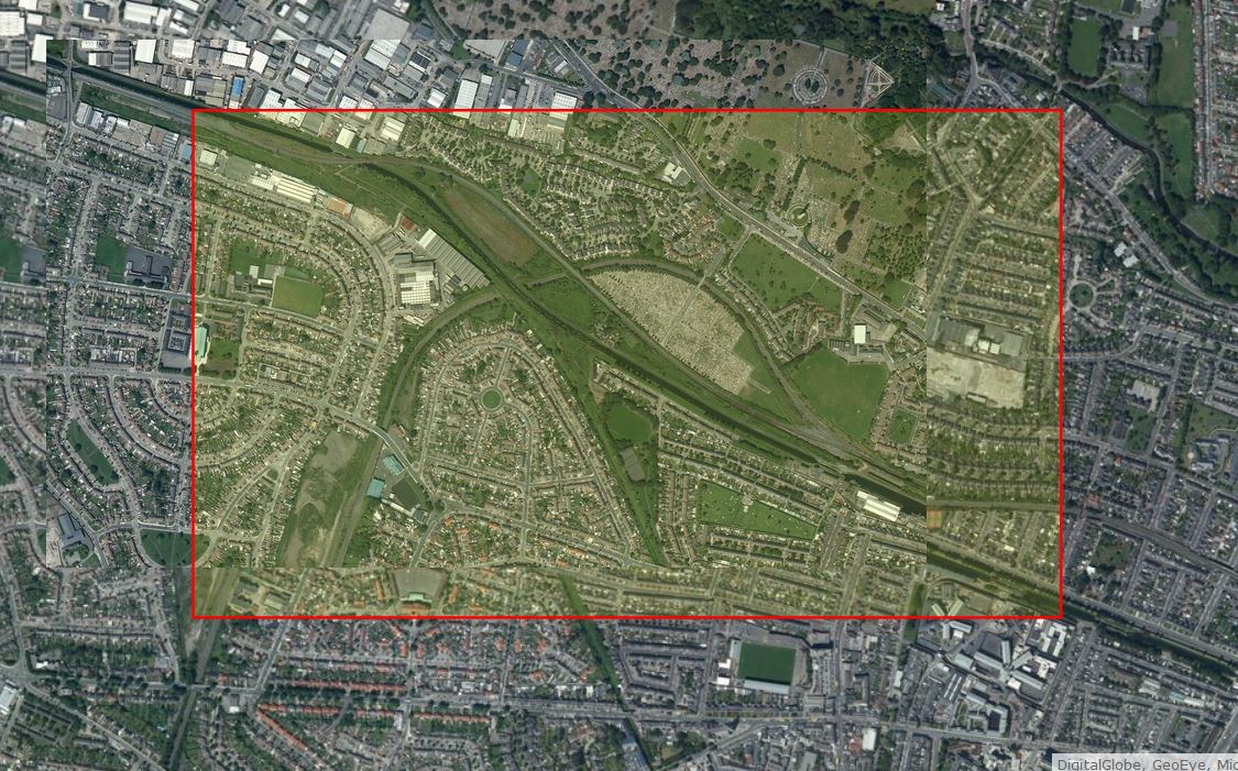 Royal-Canal-Lock 6 and Lock 7; © esri; click to Arcgis Map "Royal-Canal-Lock 6 and Lock 7"