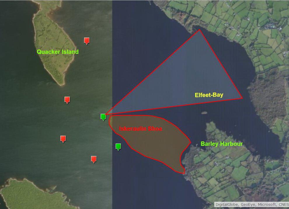 Iskeraulin Shoal; © esri; click to Arcgis Map "Lough Ree Iskeraulin Shoal"