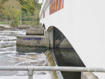 Portora Weir in use