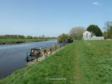 Ardreigh Lock Jetty downstream