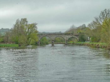 Ballytiglea Bridge Jetty seen from Stern