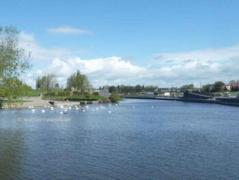 Silted entrance Jetty Carlow after the Bridge