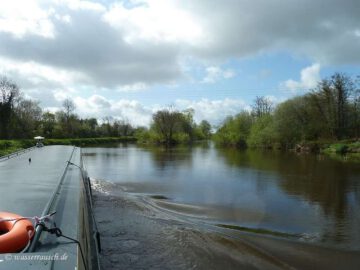 Course downriver to Maganey