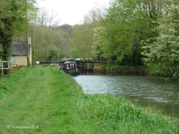 Finnery mooring at the Borris Lock Jetty