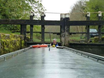 Finnery moves downstream in the Lock