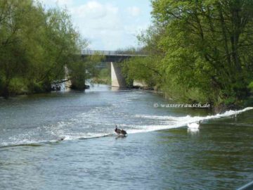 Rathvindon weir and Cardinal Moran Bridge