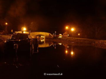 Vicarstown by night on Jetty