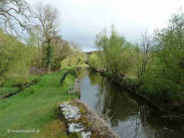 View from below the lock
