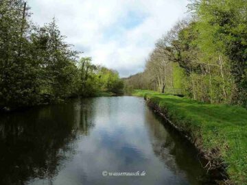 View to the Borris Cut over the lock