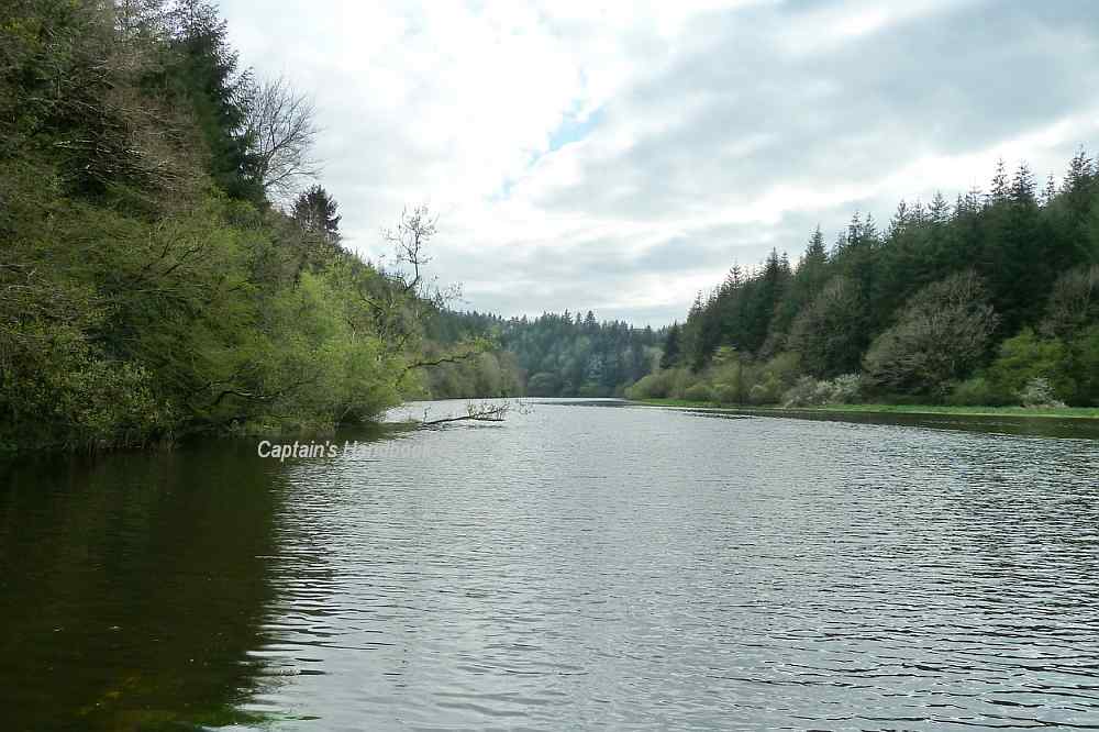   View from OPW Sensors Station 14067 St. Mullins downstream; © chb