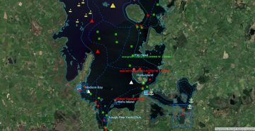Lough Ree Coosan Point New Jetty; © esri; click picture to ArcGis Map