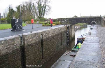 Ballyconnell Lock 2 WI-Arbeitsboot 