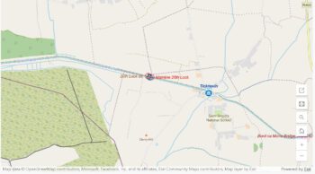 GC-20th Lock Ticknevin; © esri; click to Esri Map "GC-20th Lock Ticknevin"