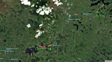 Lough Scur and Lock 9; © esri; click to Arcgis Map "Lough Scur and Lock 9; © esri"