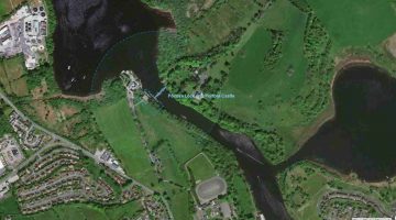 LLE-Portora Lock; © esri click to Portora-Lock-Map esri"