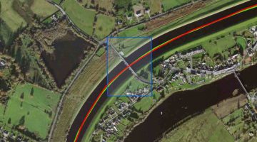 O'Briens Bridge; © esri; click picture to "Argis-Map"