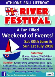 RNLI River Festival; © RNLI Athlone LifeBoat 2018