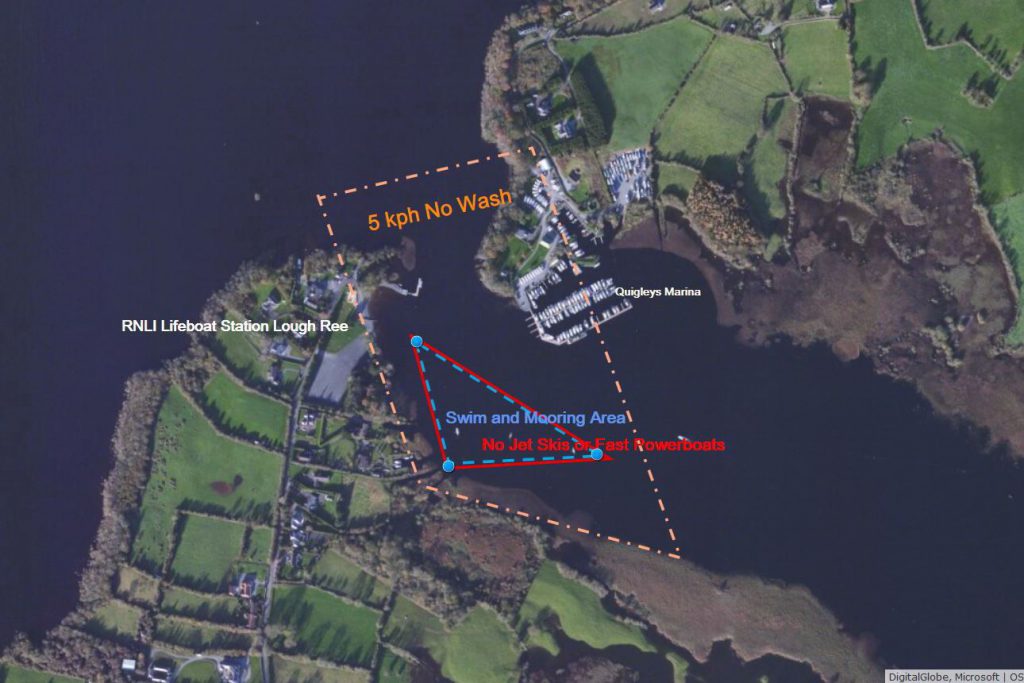 Coodan Point Lough Ree; © Captain’s Handbook ; click picture to enlarge