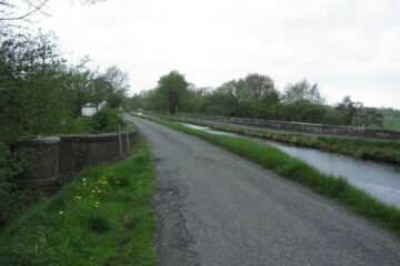 Leinster Aqueduct on the Grand Canal, W of Sallins, © Copyright Colin Park and licensed for reuse under this Creative Commons Licence.