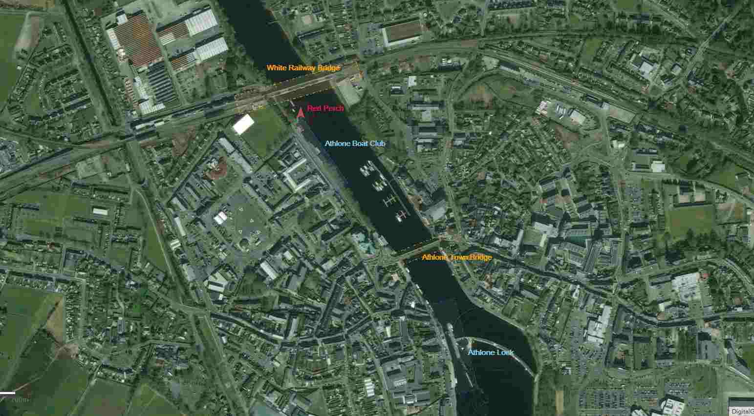 Athlone Town Bridge © esri; click to esri map athlone