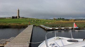 Devenish Island Jetty East Lough Erne; © esri