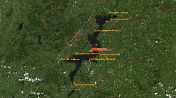 Lough Derg Mooring; © esri; click to Arcgis Map "Lough Derg"