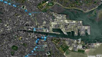 Royal and Grand Canal Rings End Dublin © esri