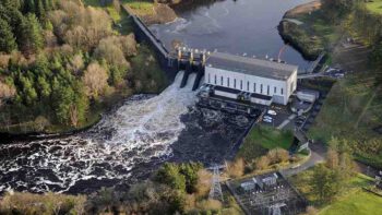 ESB Hydro Power station at Cliff; ©ESB link to ArcGis-Map