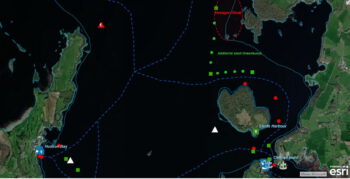 Hexagon Shoal, Additional green navigation markers