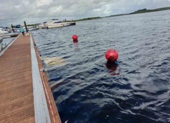 Knockninny Moorings; Sunken Vessel; © WI