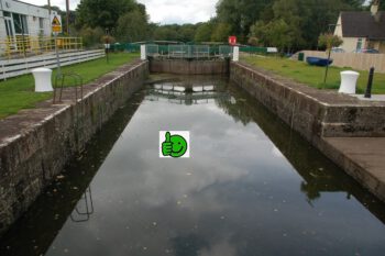 Movanagher lock, Lower Bann navigation; © Copyright Albert Bridge licensed CCL