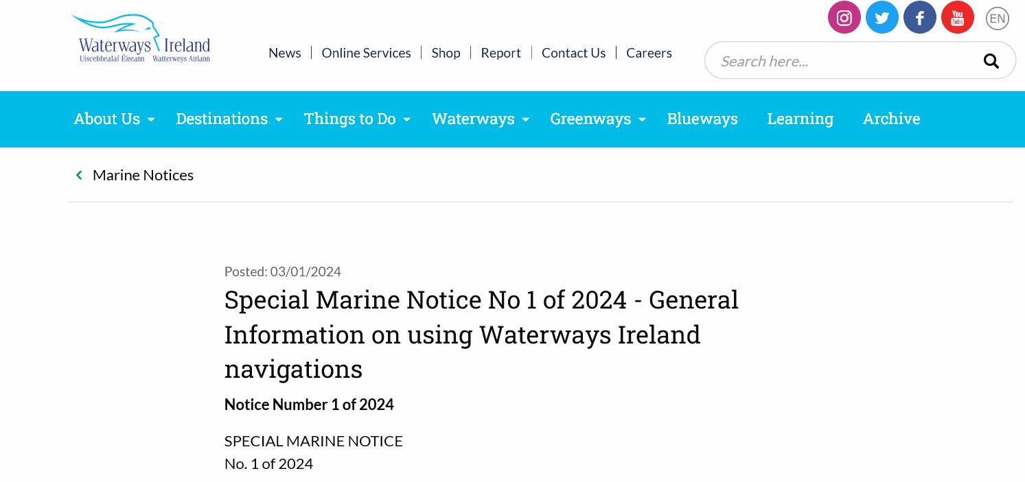 SPECIAL MARINE NOTICE No 1 Of 2024 Captain S Handbook   Wi Special Marine Notice No 1 Of 2024 1 