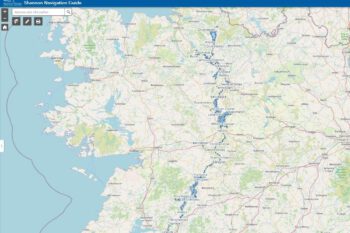 Link to Erne Navigations Guide Lower Lough Erne; © esri; & Waterways Ireland