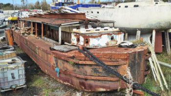 43M Heritage Barge for Sale; © Waterways Ireland 
